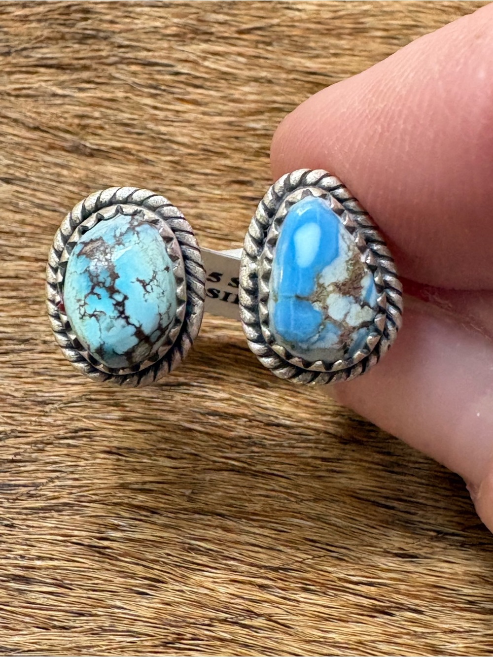 Golden Hills Turquoise Stone Sterling Silver Ring